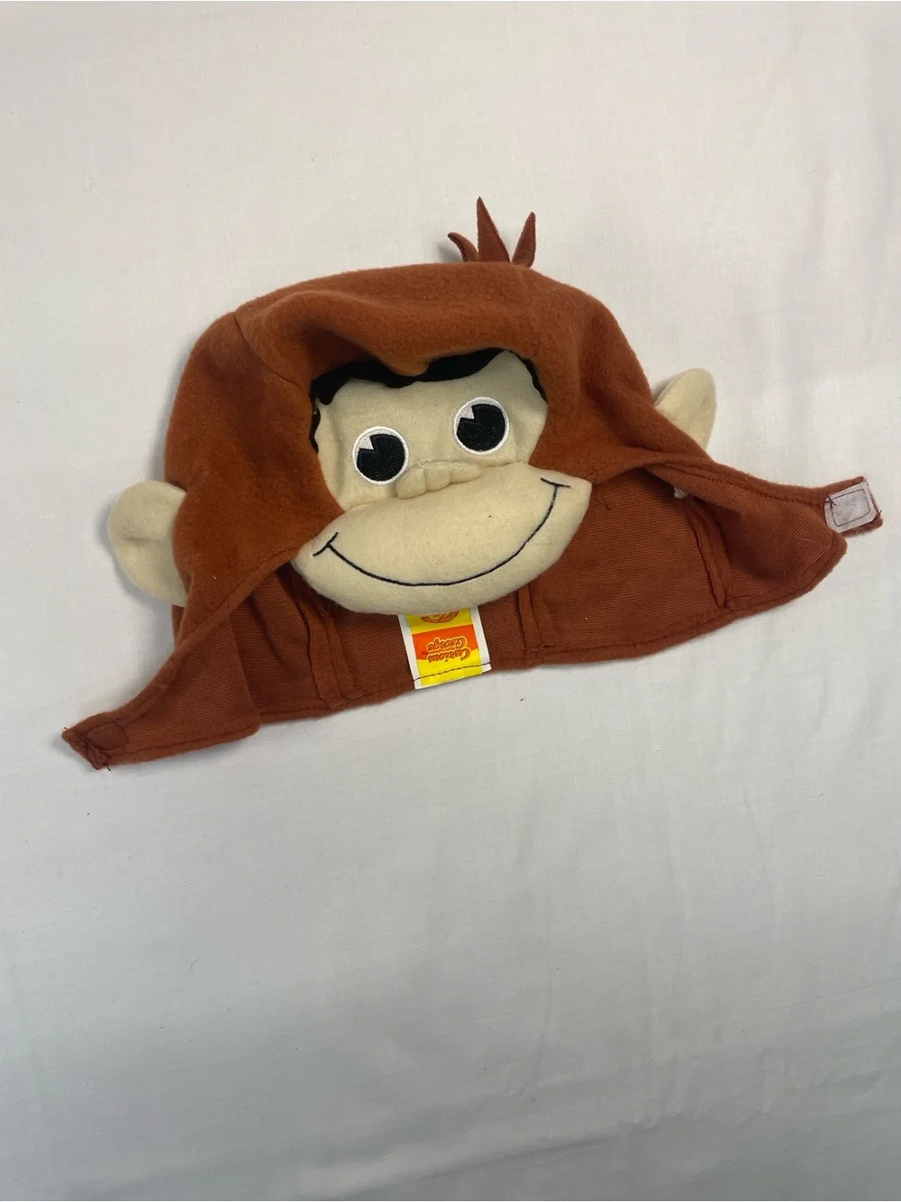 Curious George toddler brown felted